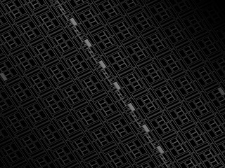 Gray line on black. Minimalist design. Cover design templates, business flyer layouts, wallpapers, etc.