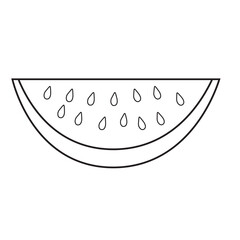 illustration of watermelon