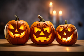 halloween jack o lantern isolated