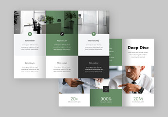 Minimal Business Trifold Brochure