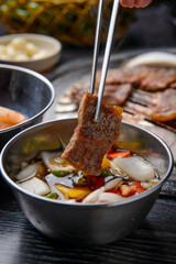 korea barbecue food