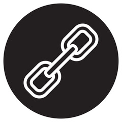 chain icon vector
