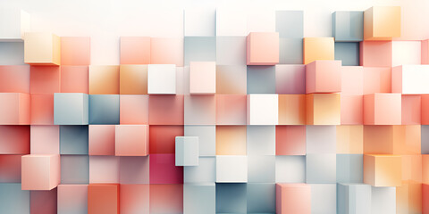 abstract background with squares generative AI
