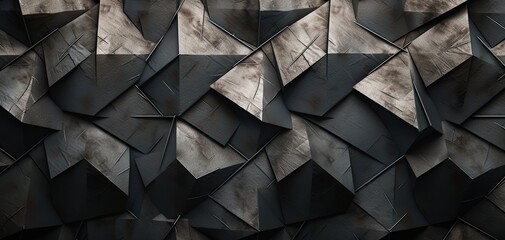 abstract metal scale background, Generative Ai