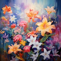 Discover the joy of blooming art with serene flower paintings. Explore our captivating illustrations for a vibrant and peaceful experience. 🌺🎨 #FlowerPainting #ArtisticBliss