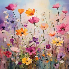 Discover the joy of blooming art with serene flower paintings. Explore our captivating illustrations for a vibrant and peaceful experience. 🌺🎨 #FlowerPainting #ArtisticBliss