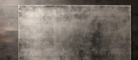 Photo of a square painting on a white wall with empty space for text or other elements with copy space