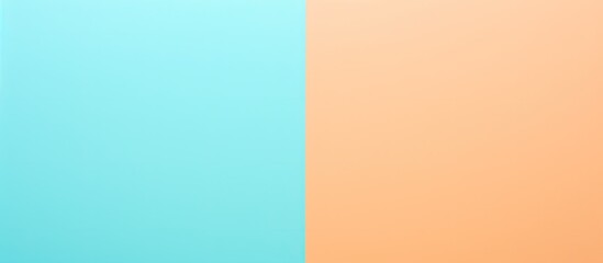 Photo of an abstract background with vibrant orange and blue colors and a clean white border with copy space