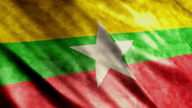 Myanmar National Flag Grunge Animation

High Quality Waving Flag Animation

Loop able, Extend the duration as required
