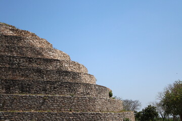 Pirámide kinich, Izamal, Yucatan