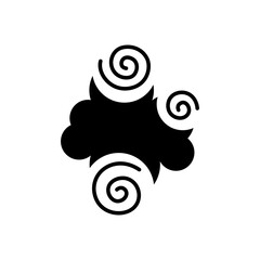 Decorative cloud icon