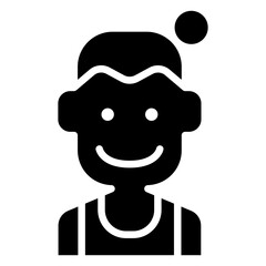 Sportswoman icon