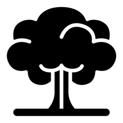 Nuclear explosion icon