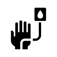 Blood donation icon