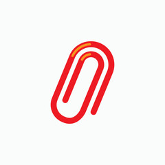 Attachment Icon. Clip Symbol – Vector.      