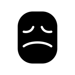 Sad icon