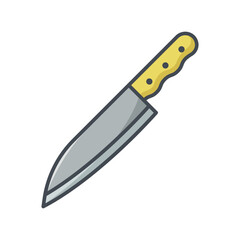 knife icon vector design template simple and modern