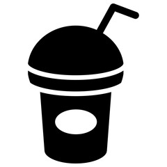 Cold drink icon