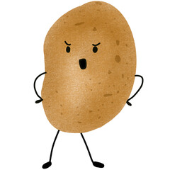 Potato cartoon