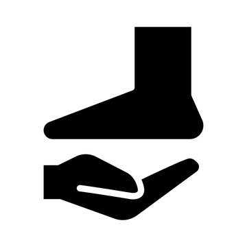 Foot massage icon
