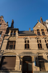 Historical building in the city centre, Brussels, Belgium