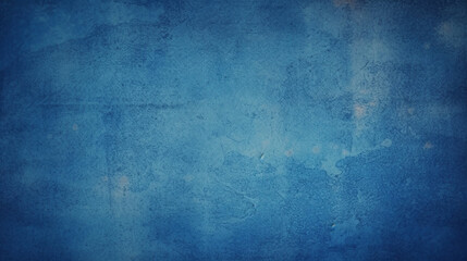 Fototapeta na wymiar Blue grunge wall texture background premium