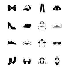 fashion icons set