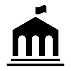 Fototapeta premium Bank icon