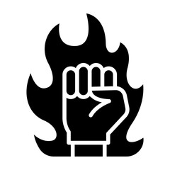 Fist icon