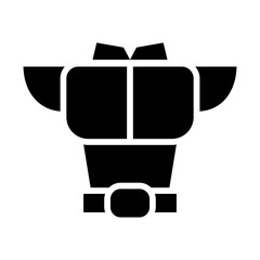 Superhero armor icon