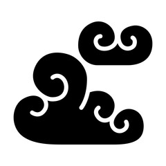Chinese cloud icon