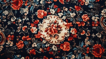 Oriental carpet created with Generative AI