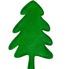 green christmas tree