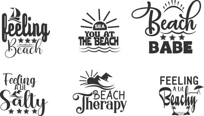 Beach Quotes SVG Bundle