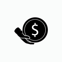 Fund Icon. Savings Symbol As Simple Vector Sign for Design and Website, Presentation or Application.