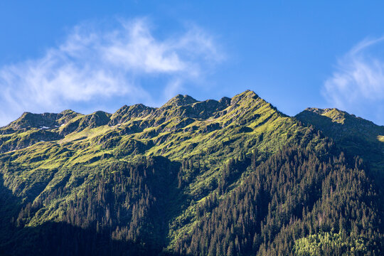 the Mont Mirantin massif in Beaufortain