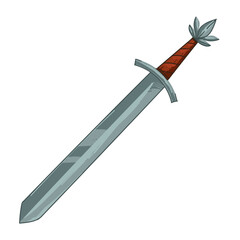 Sword of ancient times and epoch, antique exponent