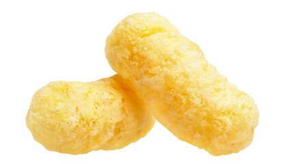 Delicious corn sticks cut out