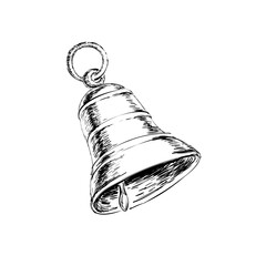 Hand Drawn Christmas Bell
