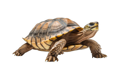 Obraz premium A turtle isolated no background 