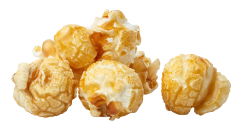 Delicious popcorn cut out