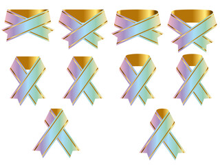 リボン線008-16交W線