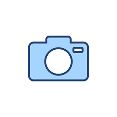 Camera icon vector. photo camera sign and symbol. photography icon.
