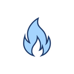Fire icon vector. fire sign and symbol