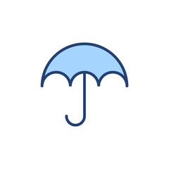 Umbrella icon vector. umbrella sign and symbol