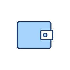 Wallet icon vector. wallet sign and symbol
