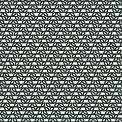 Seamless pattern with interlaced lines. Abstract background
