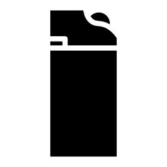 gas lighter glyph 