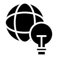 light bulb glyph 