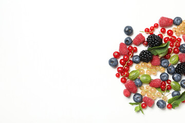 Tasty and delicious summer food, berries, healthy food concept
